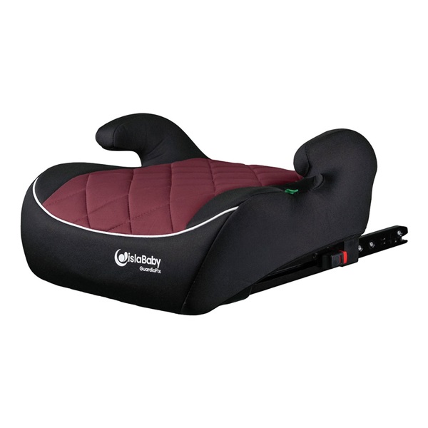 IslaBaby GuardioFix – podsedák do auta pre deti 125–150 cm s ISOFIX | vínový