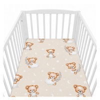 Bavlnené prestieradlo do postieľky Dream New Baby 120x60 cm