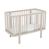 Detská oválna postieľka Klára New Baby biela
