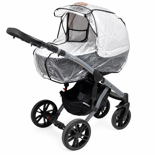 Nepremokavá fólia-pláštenka na hlboký kočík s otváracím okienkom New Baby Basic