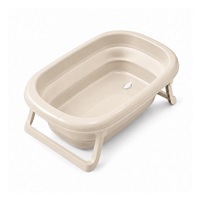 Skladacia plastová vanička Tega Baby light beige