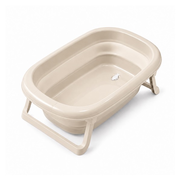 Skladacia plastová vanička Tega Baby light beige