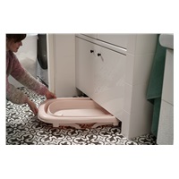Skladacia plastová vanička Tega Baby light beige