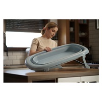 Skladacia plastová vanička Tega Baby light green