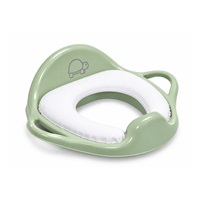 Detské sedadlo na WC mäkké Turtle light green