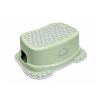 Detské protišmykové stúpadlo do kúpeľne Turtle light green