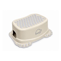 Detské protišmykové stúpadlo do kúpeľne Turtle light beige
