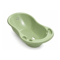 Anatomická vanička s výpusťou 102 cm  Turtle light green