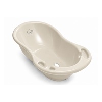 Anatomická vanička s výpusťou 102 cm  Turtle light beige