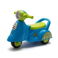 Detské odrážadlo motorka so zvukom Baby Mix Scooter modré