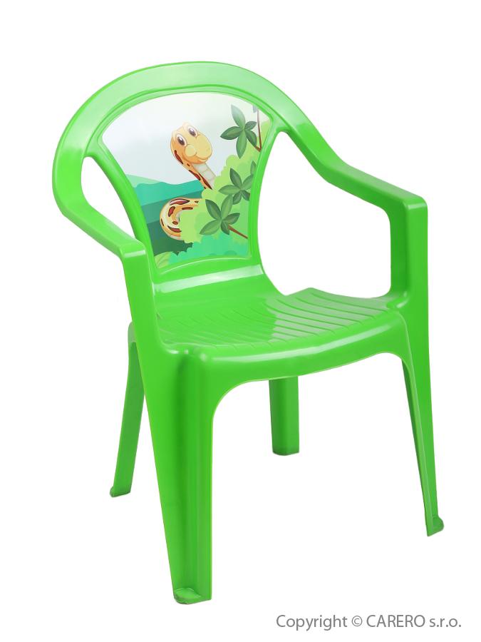 Detský záhradný nábytok - Plastová stolička