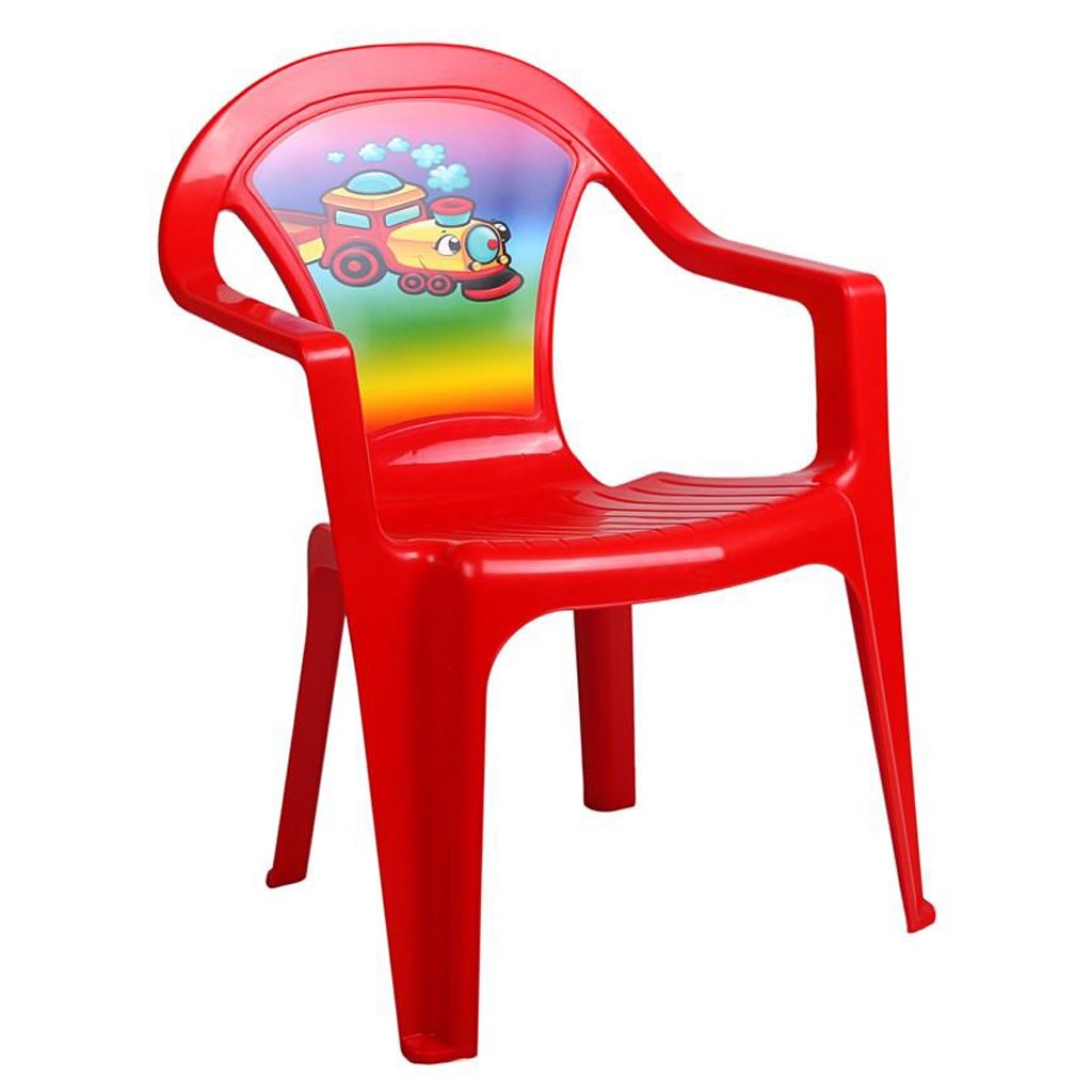 Detský záhradný nábytok - Plastová stolička