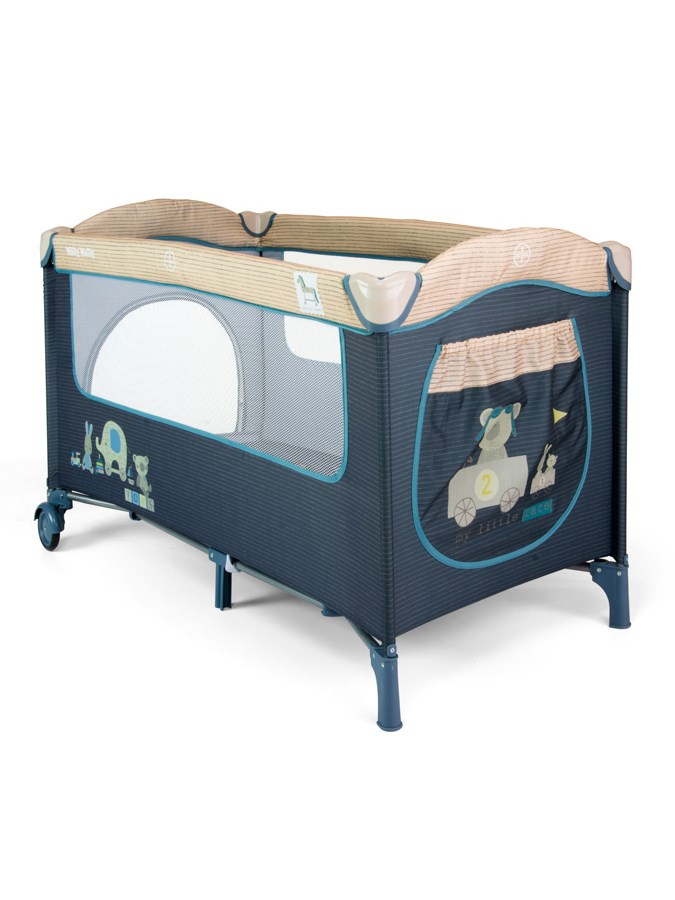 Cestovná postieľka Milly Mally Mirage blue toys