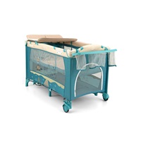 Cestovná postieľka Milly Mally Mirage Deluxe blue bird